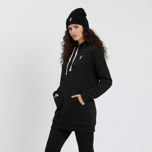 Hooded Sweatshirt Dress