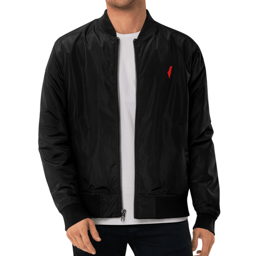 Pomise State, winter coat, winter jacket, israel coat, israel jacket, zionist coat, zionist jacket, israel bomber, zionist bomber, jewish bomber, palestine coat, palestine jacket, windproof, waterproof, warm jacket, casual jacket, formal jacket, aviation jacket