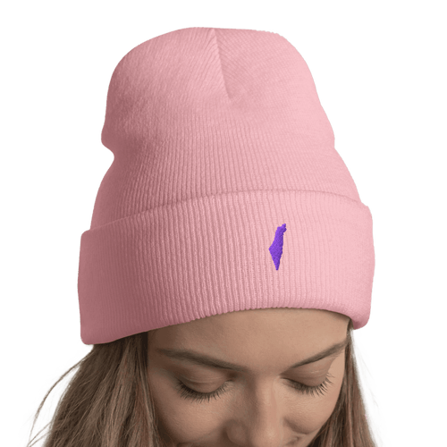 Beanie, knit hat, winter hat, cap, ski-hat, men's beanie, women's beanie, cotton beanie, ribbed beanie, isarel beanie, zionist beanie, palestine beanie, jewish beanie, israel map beanie, israel map, warm beanie, winter hat, winter beanie