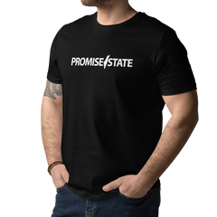 Pormise, state, promise state, graphic tee, graphic shirt, graphic t-shirt, promise state shirt, promise state t-shirt, organic cotton, eco friendly, Israel t-shirt, israel shirt, zionist shirt, jewish shirt, israel top, jewish top, jewish gift for men, clothing, israel tee