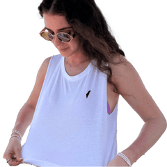 Israel Sleeveless Crop Top, Jewish Sleeveless Crop Top, zionist Sleeveless Crop Top