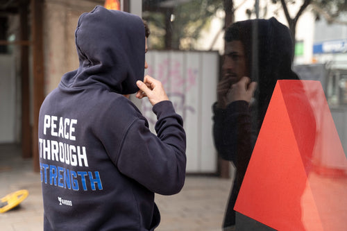 Peace Through Strength Hoodie