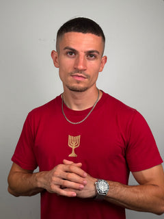 Big Menorah Tee