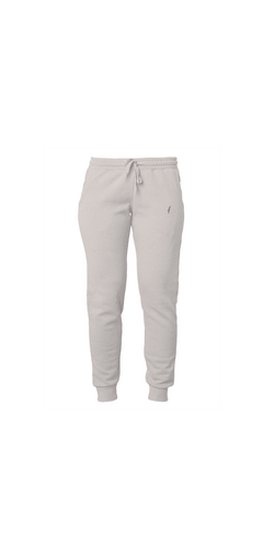 Jewish women white sweatpants, Israel emblem sweatpants