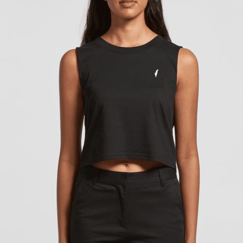 Jewish women's sleeveless crop top, Israeli womens's sleeveless crop top