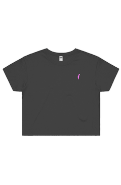 Cropped tee, crop top, short tee, cut off t-shirt, cropped t-shirt, short top, womens top, girls top, womens cropped tee, graphic cropped tee, israel cropped tee, israel crop top, jewish cropped tee, jewish crop top, zionist crop top, short sleeve crop top, basic crop top