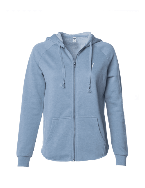 blue and white israel zipper, yom hatzmaut, israeli streetwear, modern judaica, bat mitzvah, girls gift, womens gift