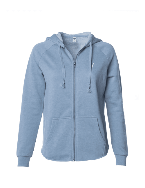 blue and white israel zipper, yom hatzmaut, israeli streetwear, modern judaica, bat mitzvah, girls gift, womens gift