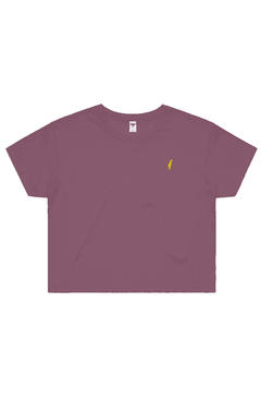 Cropped tee, crop top, short tee, cut off t-shirt, cropped t-shirt, short top, womens top, girls top, womens cropped tee, graphic cropped tee, israel cropped tee, israel crop top, jewish cropped tee, jewish crop top, zionist crop top, short sleeve crop top, basic crop top