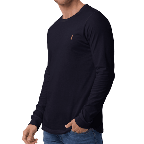 Navy and gold, yom hatzmaut, white and blue, israel colors, israel flag, purim, purim costume, purim gift, hanukkah gift, hanuka, chanukah, chanukkah, gift for men, long sleeve shirt, Israel long sleeve, zionist long sleeve, jewish long sleeve, aepi, aipac, trump, ben shapiro, graphic tee, graphic shirt