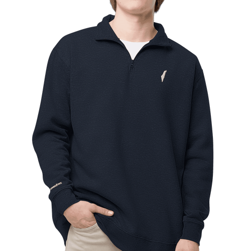 Quarter zip, 1/4 zip, half zip, pullover sweater, casual zip top, men's quarter zip, women's quarter zip, performance quarter zip casual wuarter zip, long sleeve quarter zip, israel quarterzip, lightweight quarter zip, streetwear, formal wear, office attire, office sweater, office jumper, office hoodie, smart casual, winter sweater, comfy sweater
