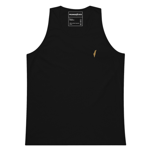 Black, gold ,sleeveless, vest, mens essentials, brand, luxury, summer, beach, miami, LA, Tel-Aviv, Florida
