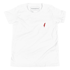 Childrens israel white tee, youth tee