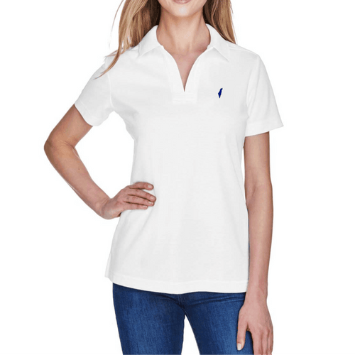 Womens polo top, isreal emblem, jewish gift, israeli gift, sports