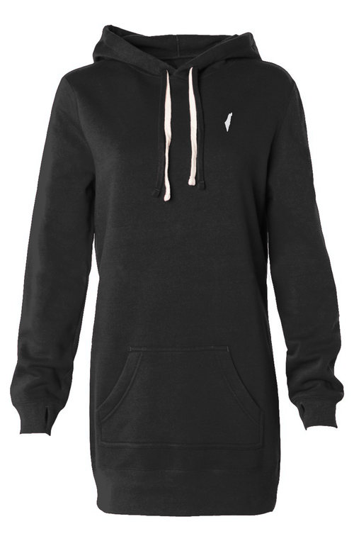 Hooded Sweatshirt Dress - Promise State