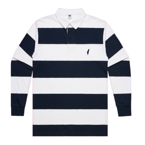 Rugby Stripe Jersey Polo