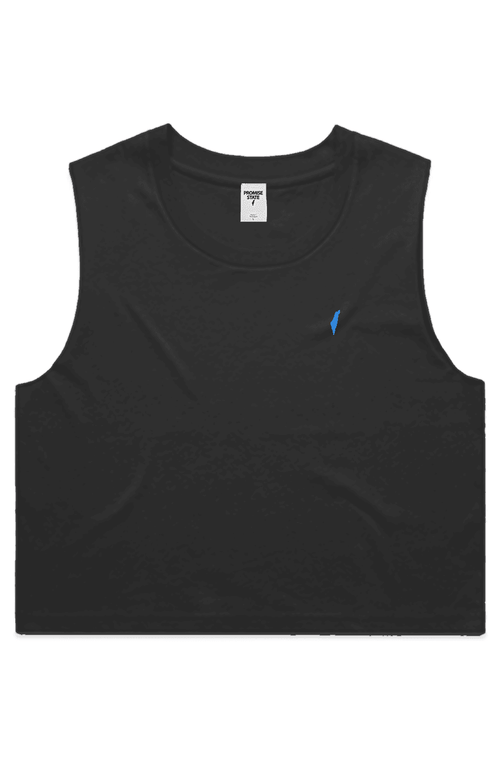 Israelite sleeveless crop top, Jewish women sleeveless crop top, jewish girls sleeveless crop top