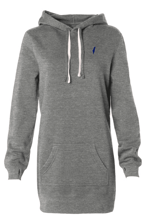 Hooded sweatdress maroon Promise State Hooded sweatdress maroon Promise State