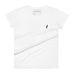 Classic Short Sleeve, White/Black - Promise State